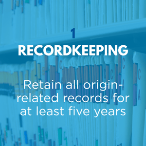 1 recordkeeping