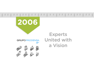 2006 - Prodensa