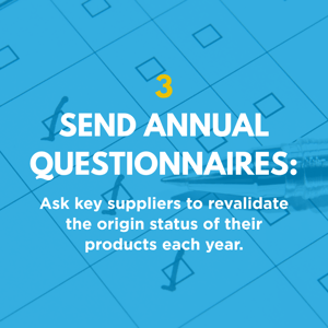 3 annual questionnaires