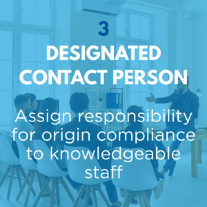 3 designated contact person